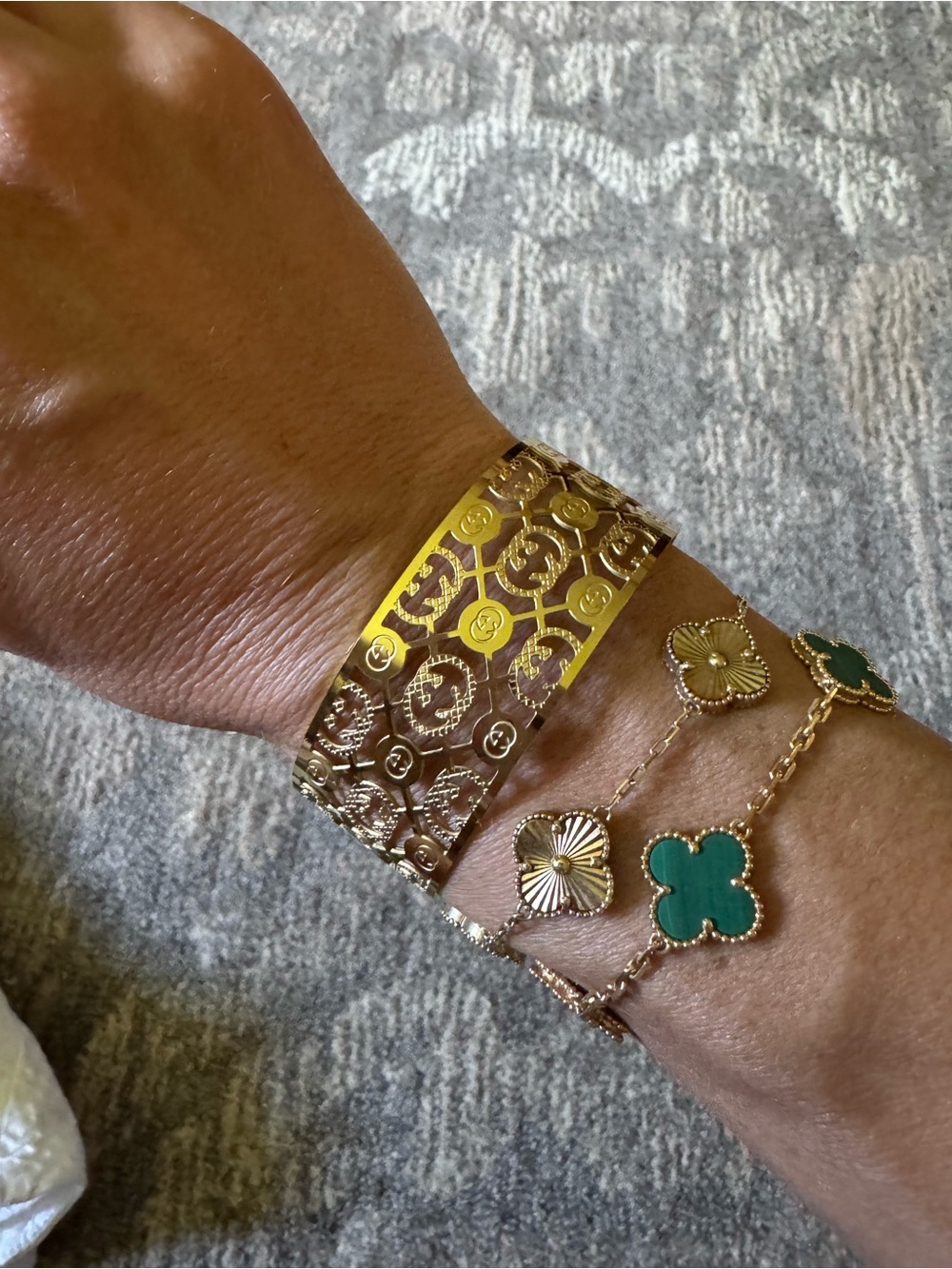 GG Gold-Tone Cuff